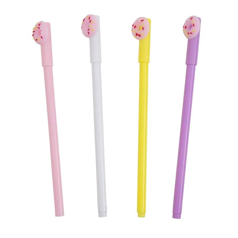 

Девушка сердце Ins ветер милый креативный ручка Donuts черный 0,5 мм Студенческая креативная канцелярская ручка оптом