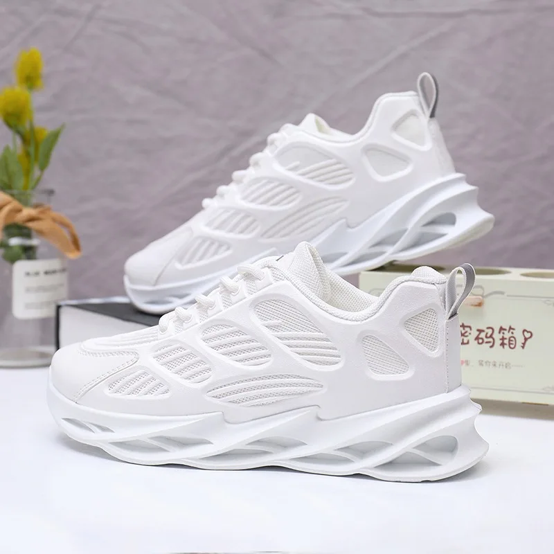 

2021 New Trend Blade Running Women Shoes Female Casual Sneakers Women Hollow Zapatos De Mujer Hombre Zapatillas Sneaker 35-40