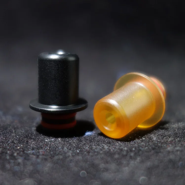 1 шт. 510 MTL капельный наконечник Pei Pom с двойным кольцом Vape аксессуар для Coppervape Ubertoot