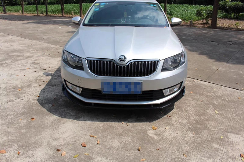 Задний спойлер для Skoda Octavia задний ABS диффузор переднего бампера 2015-2016 | Автомобили