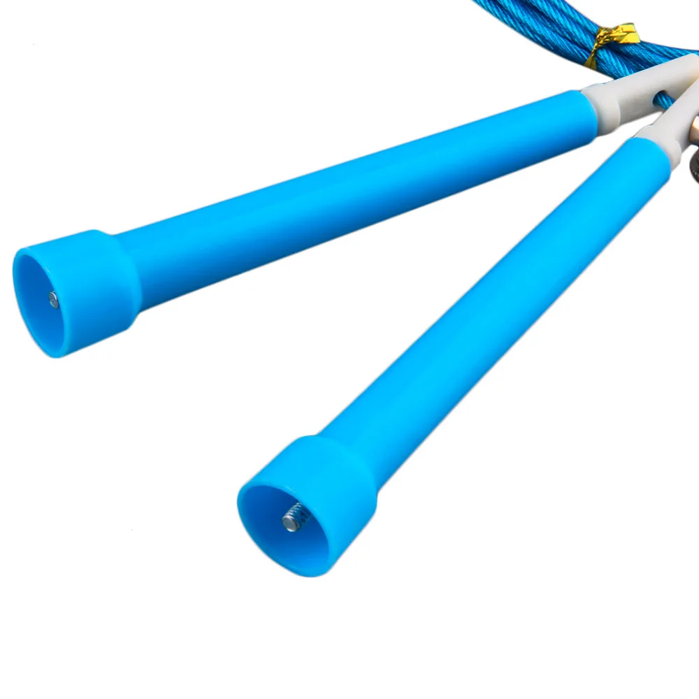 Прочный трос со стальным скакалыванием скоростная Скакалка для фитнеса подходит