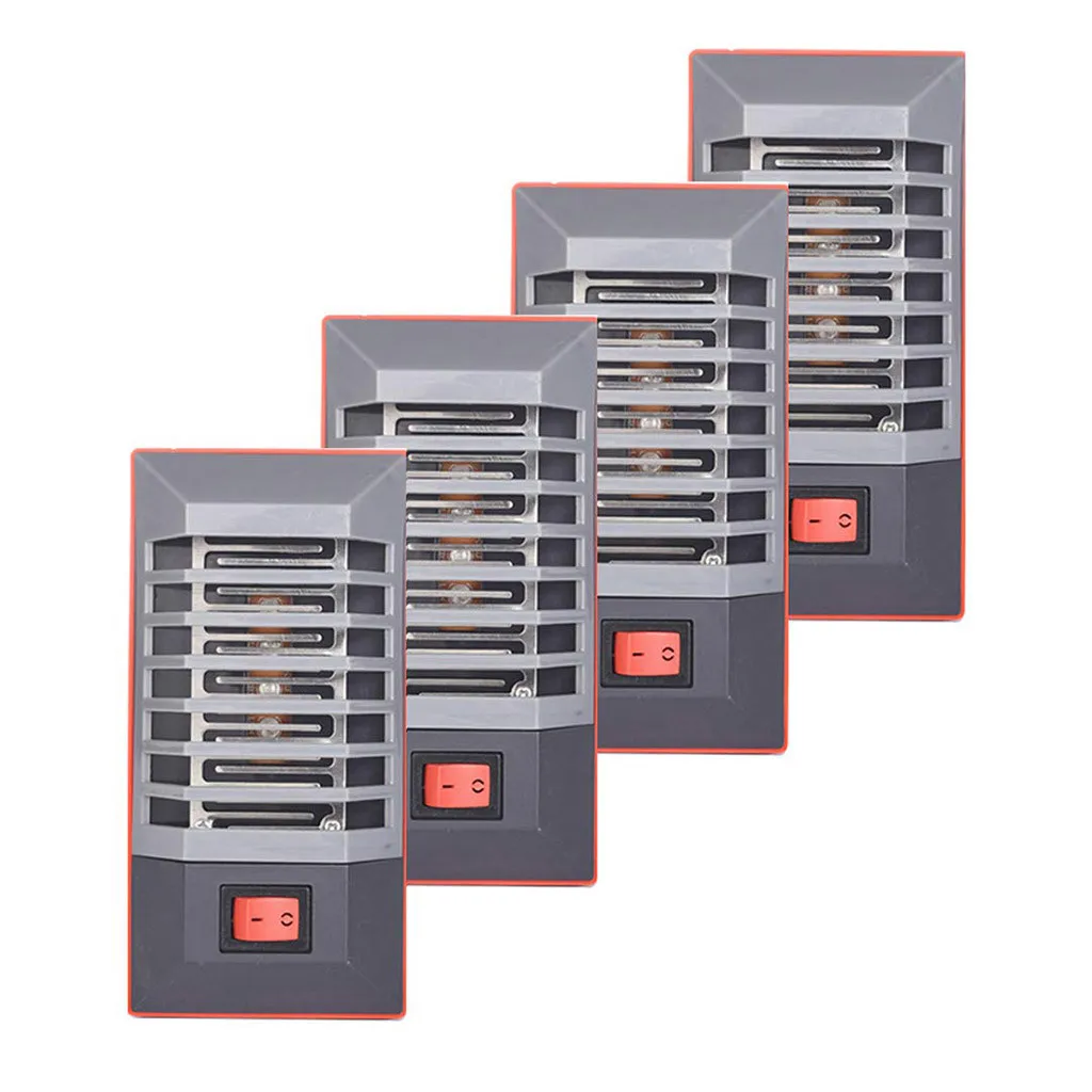 HSU Новый 4 шт светодиодный антимоскитная лампа фиолетовый фотокатализатор