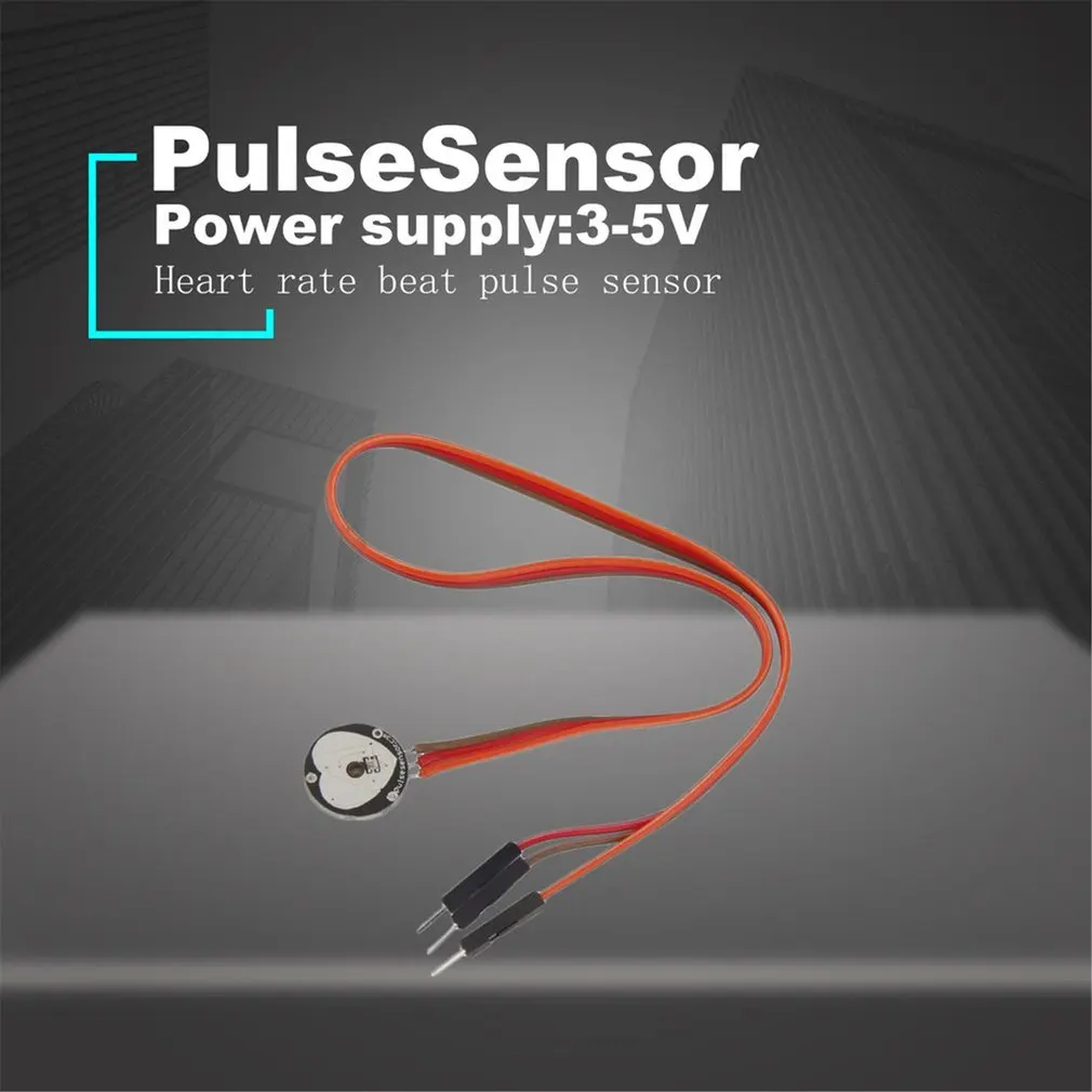 Импульсный датчик сердцебиения импульсный модуль усилителя для Arduino Raspberry Pi с