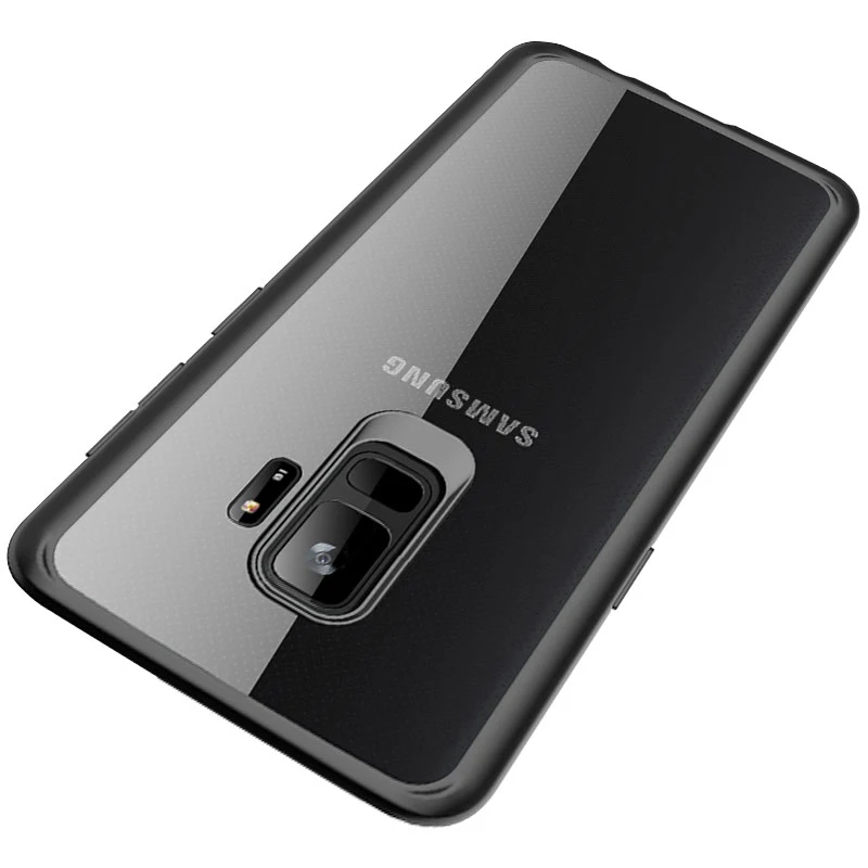 Slim Transparent Case for Galaxy S9 Plus Premium TPU+PC Anti-knock Phone Samsung S9+ |