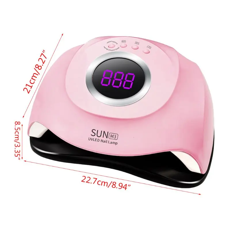 

180W Nail Dryer UV Lamp LED Lamp For Nails With 45 LEDs Dryer Lamp For Curing RXJC