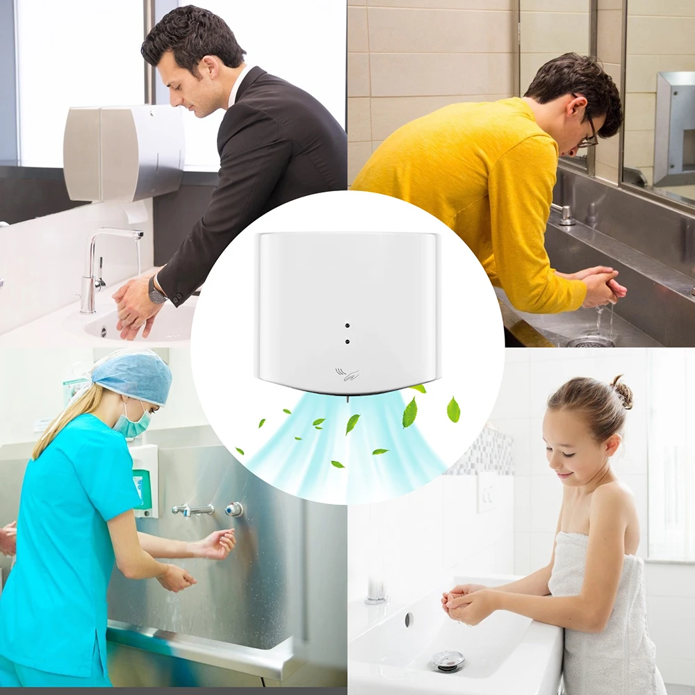 

Hotel Automatic Hand Dryer High Speed Electric Hand-drying Device Sensor Household Bathroom Hot Air Heater Wind Commercial