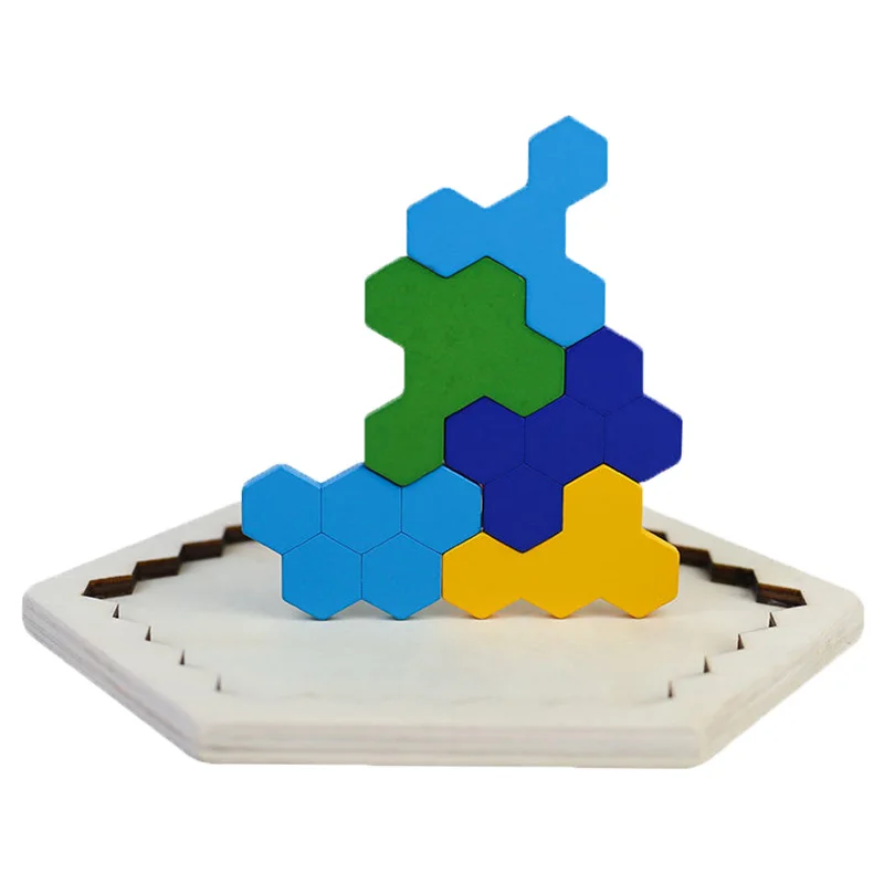 Вафельная Ткань материнскую плату пазлы в виде геометрических фигур Танграм