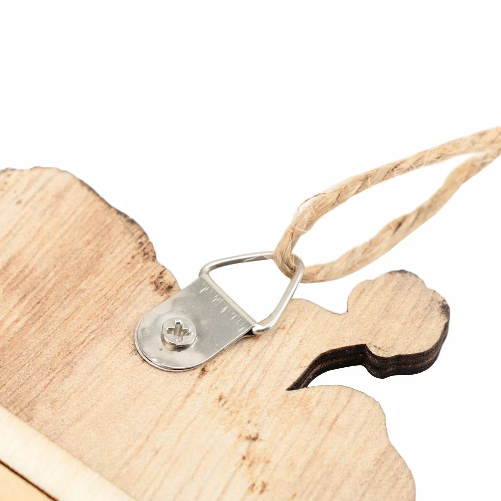 Новогодняя фоторамка Подвески Дерево Деревянные украшения праздничный декор