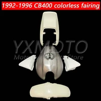the injection molded whole injection cover has no color fuel tank suitable for cb400 1992 1993 1994 1995 1996