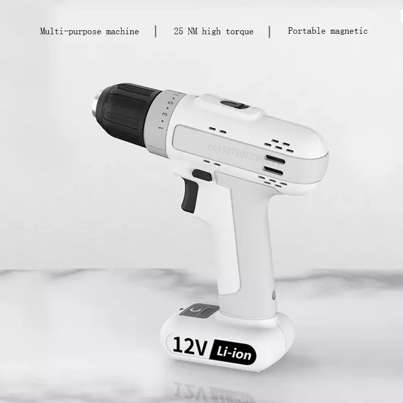 Xiaomi Mijia Беспроводной электрическая Беспроводная Дрель воздействия Мощность драйвер 12В 25NM светодиодный свет с магнитной доской "Портативный для умного дома работы