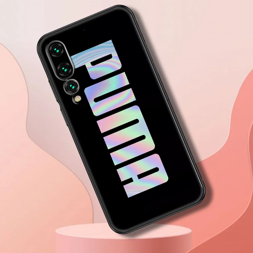 

Fashion Brand leopard Phone case For Huawei P Mate P10 P20 P30 P40 10 20 Smart Z Pro Lite 2019 black art waterproof tpu Etui