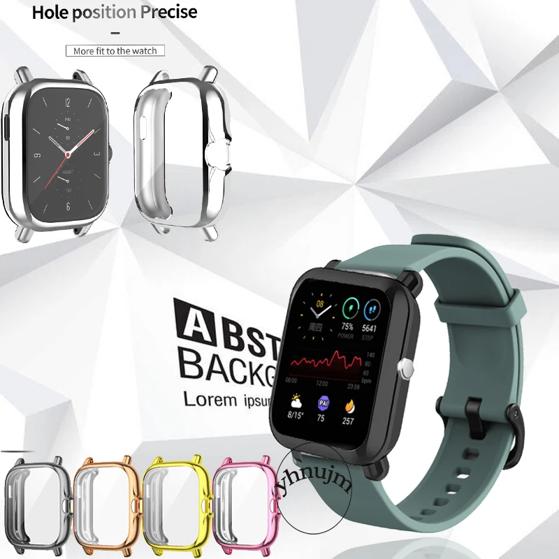 

Чехол для смарт-часов Amazfit GTS 2 mini, защита экрана из ТПУ