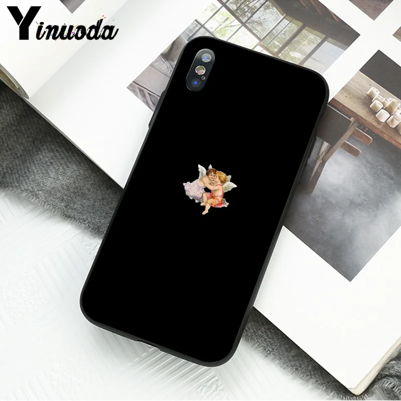 Yinuoda Renaissance angels Cupid эстетика телефон аксессуары чехол для Apple iPhone 8 7 6 6S Plus X XS MAX 5 5S SE XR сотовые телефоны