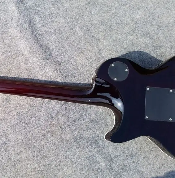 Новая классическая электрическая гитара Flame top 2021 floyd rose bridge 22 лада роза