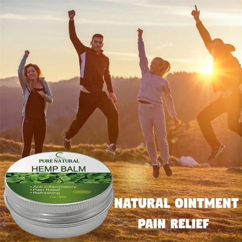 CBD пеньковый крем для лица боли в шее натуральная мазь облегчение шеи бальзам