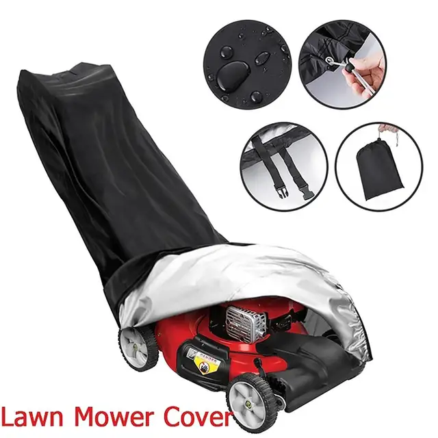 Waterproof Dust Rain Proof Outdoor Garden Sunscreen Tractor Lawn Mower Cover Garden Sunscreen Tractor Lawn Mower Cover Cover Cov