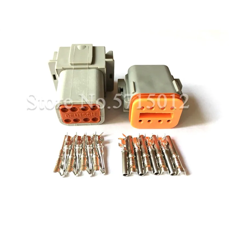 

8 Hole Deutsch DT06-8S DT04-8P Female Male DT Series Automotive Connector Waterproof Electrical Wire Socket