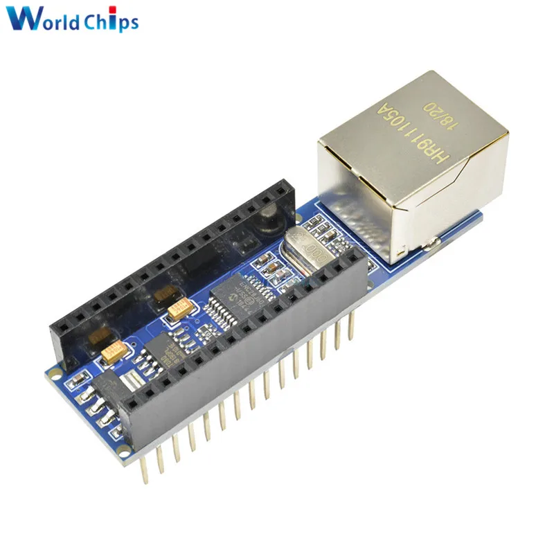 Nano V3 Ethernet щит ENC28J60 микрочип HR911105A веб сервер плата модуль для Arduino 3 0|nano v3|ethernet