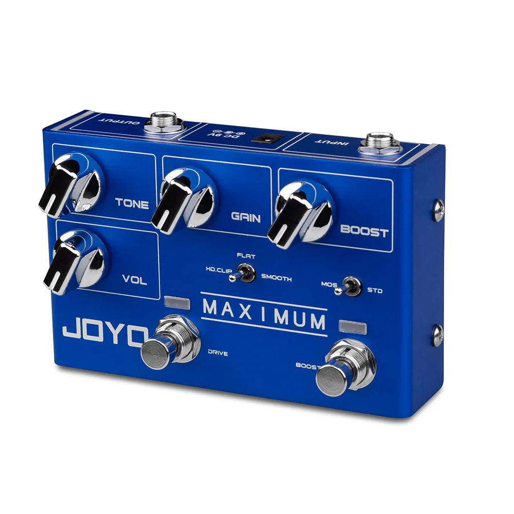Joyo R-05 Maximum Overdrive Pedal Mum Electric Guitars Overdrive Pedal Multi-Effects Accessory Pedalboard Music Instruments enlarge