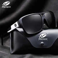 diguyao brand tr90 men sunglasses polarized rectangle male glasses driving sun glasses travel fishing for men zonnebril with box