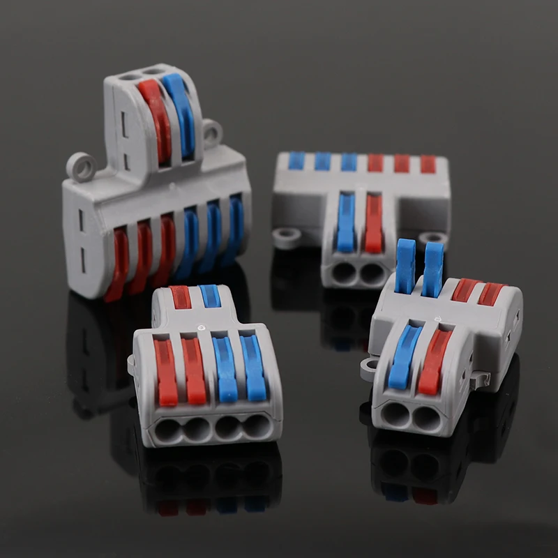 50 шт. Быстрый проводной мини-разъем универсальный соединительный