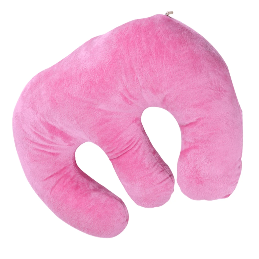 Pink Soft Chest Pillow Cushion Pad Wrinkle Prevention SPA Massage Breast Support Protect For Beauty Salon Relax |