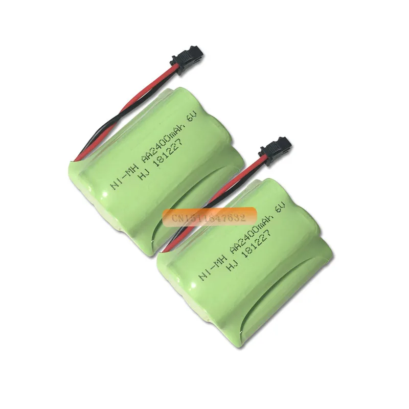 Никель металлогидридный аккумулятор 6 в 2400 мАч в|battery pack|rechargeable battery aabattery aa |