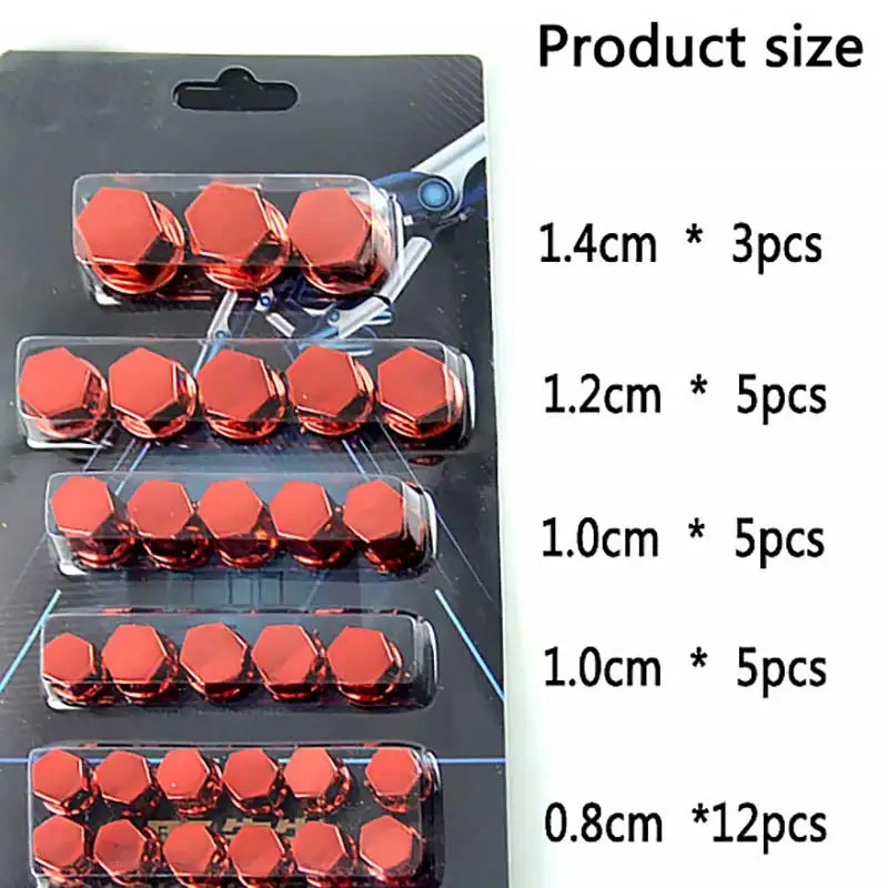 30 шт. декоративная винтовая крышка аксессуары для мотоциклов покрытие болт декор