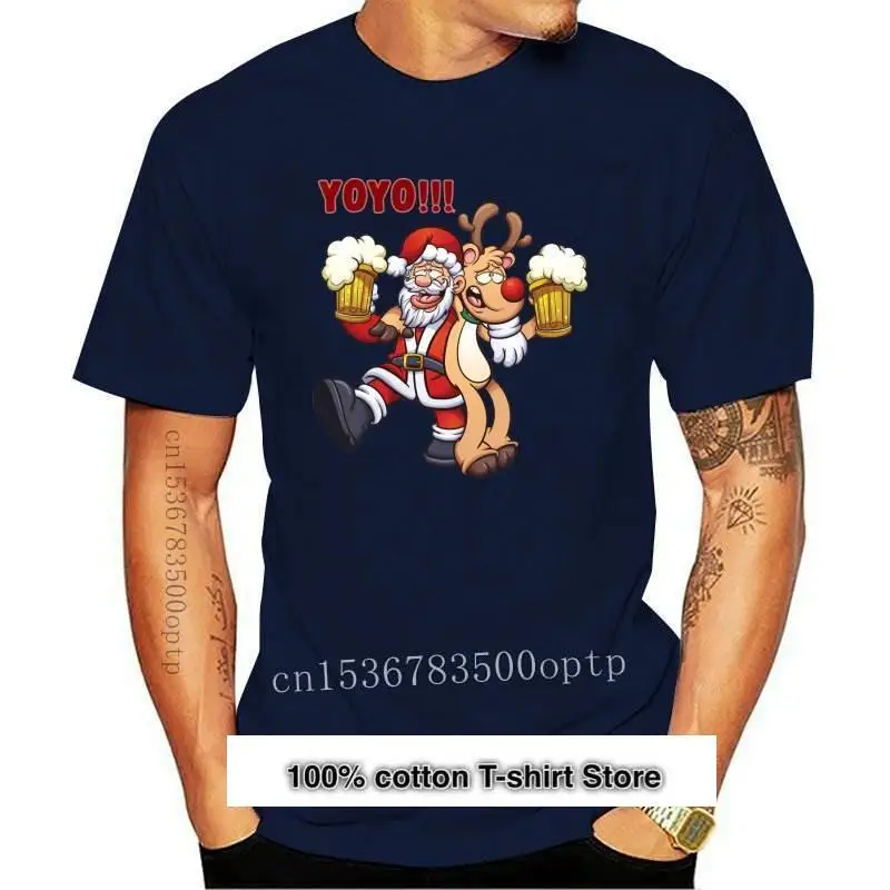 

Camiseta с принтом, Рождественский и новогодний стиль, Новинка