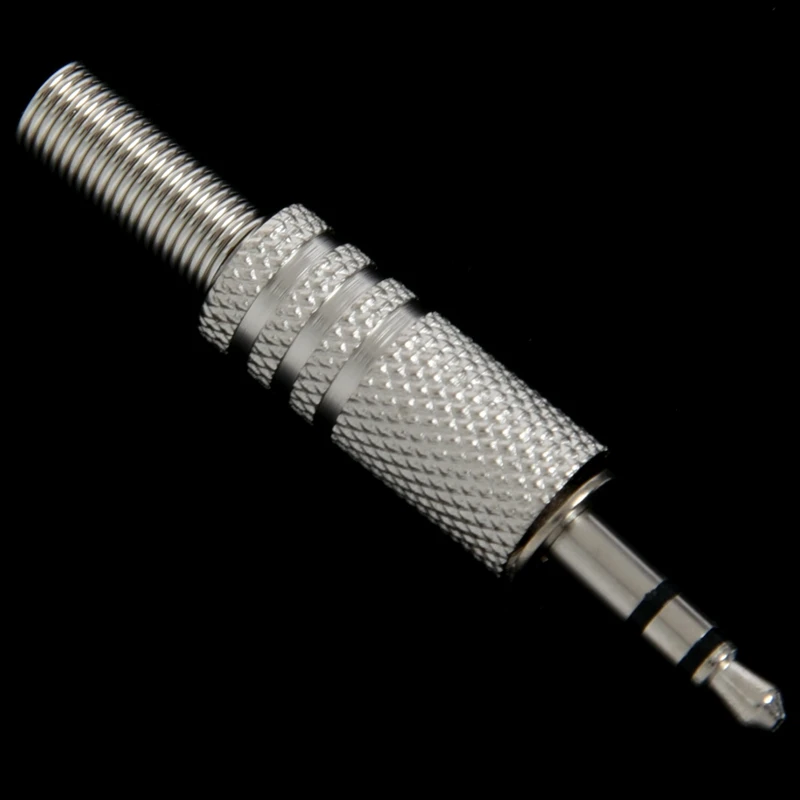 Big deal 5 X 3.5mm 3 Pole Headphone Replacement Audio Jack Male Plug Soldering Connector | Обустройство дома