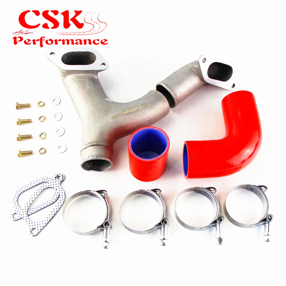 Алюминиевое Верхнее Крепление интеркулера Y PIPE комплект подходит для 02 07 SUBARU IMPREZA