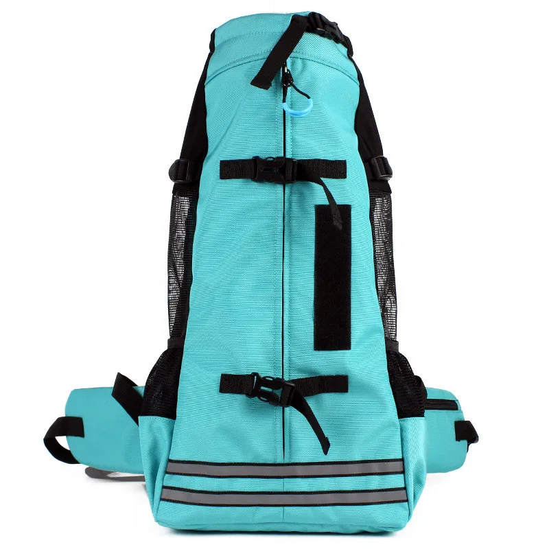 Переносной рюкзак для маленьких собак сетчатая дышащая сумка черного цвета