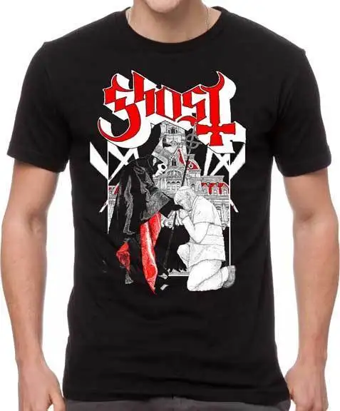 GHOST-Pope-футболка S-M-L-XL-2XL Новый Официальный товар H3 Sportgear | Мужская одежда