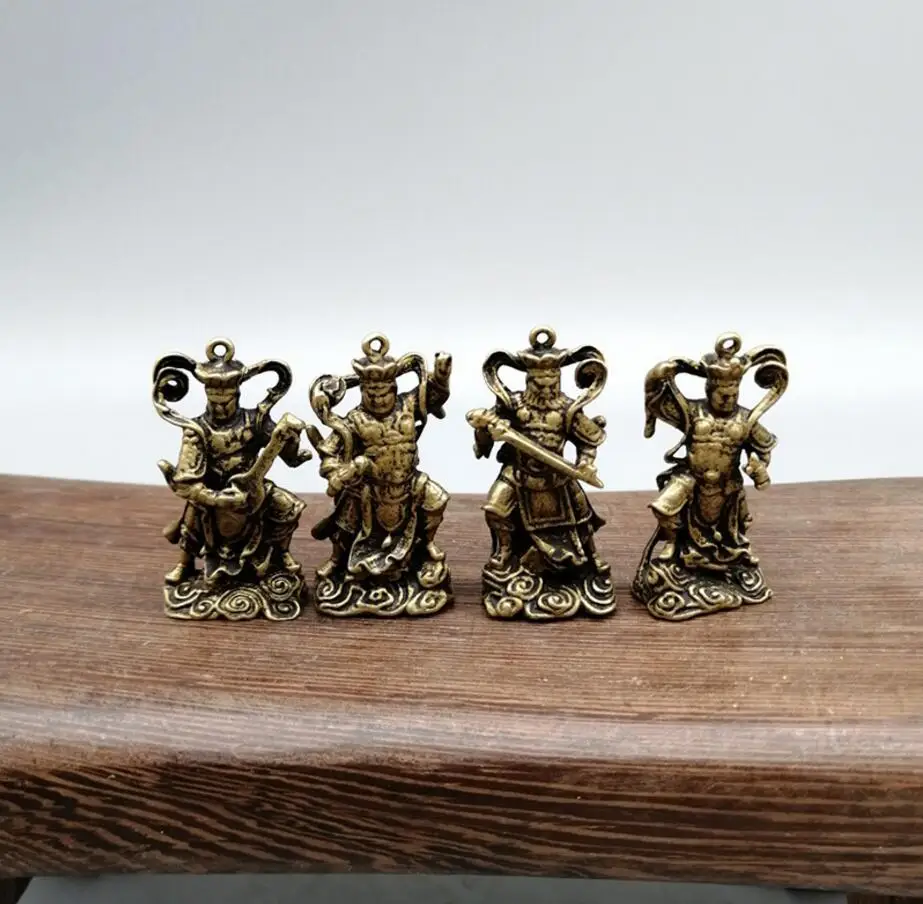 Медная Бронзовая статуя бронзовые статуи под старину Будды четыре небесных