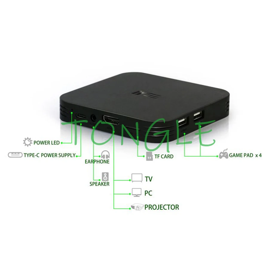 

2021 Pandora Box DX GBOX Gamepad Set for TV PC Projector 3000 In 1 Arcade Game Can Save Game Have 3P 4P Game 3d Mortal Kombat