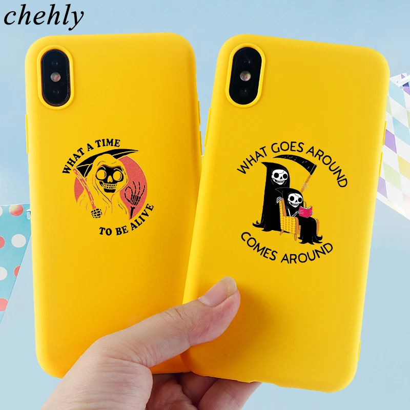Чехол для телефона на Хэллоуин iPhone 6s 7 8 11 Plus Pro X XS Max XR demon мягкие силиконовые чехлы