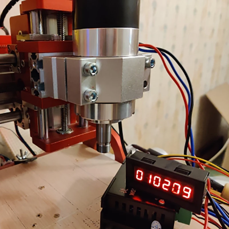 Тахометр с мини-дисплеем скорости для ЧПУ Драйвер шагового двигателя шпиндель