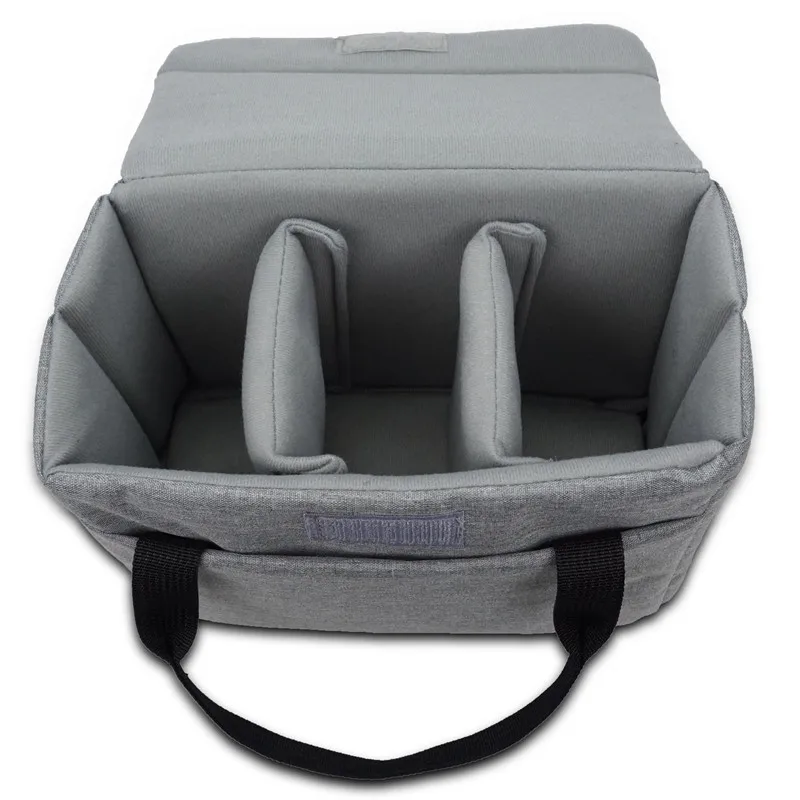 Переносная сумка для камеры DSLR чехол с вкладышем объектива футляр мягкими