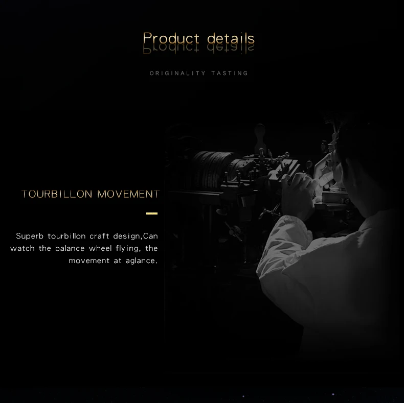Tourbillon сапфир часы Скелетон Мужские автоматические механические часы Многофункциональный 24-часовой и лунной фазой, Для мужчин часы лучший бренд класса люкс