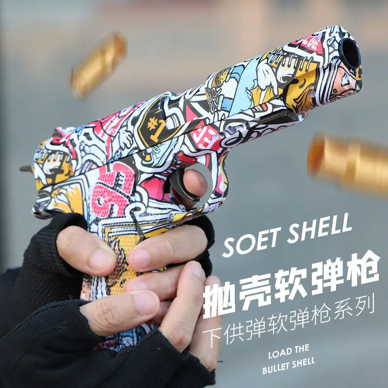 Csnoobs Glock M1911 граффити игрушки ракушки для пистолета страйкбола Мягкая Пуля
