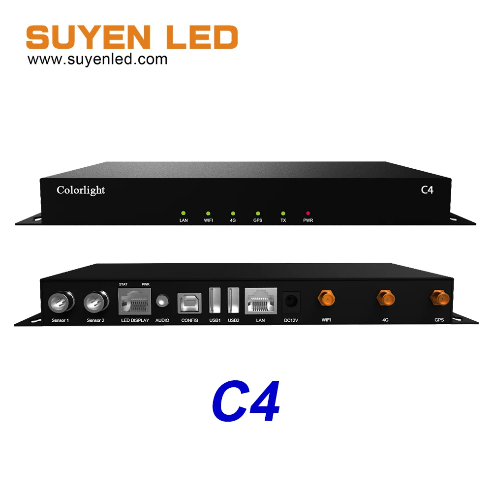 

Best Price Colorlight LED Screen Controller Multimedia Player C4
