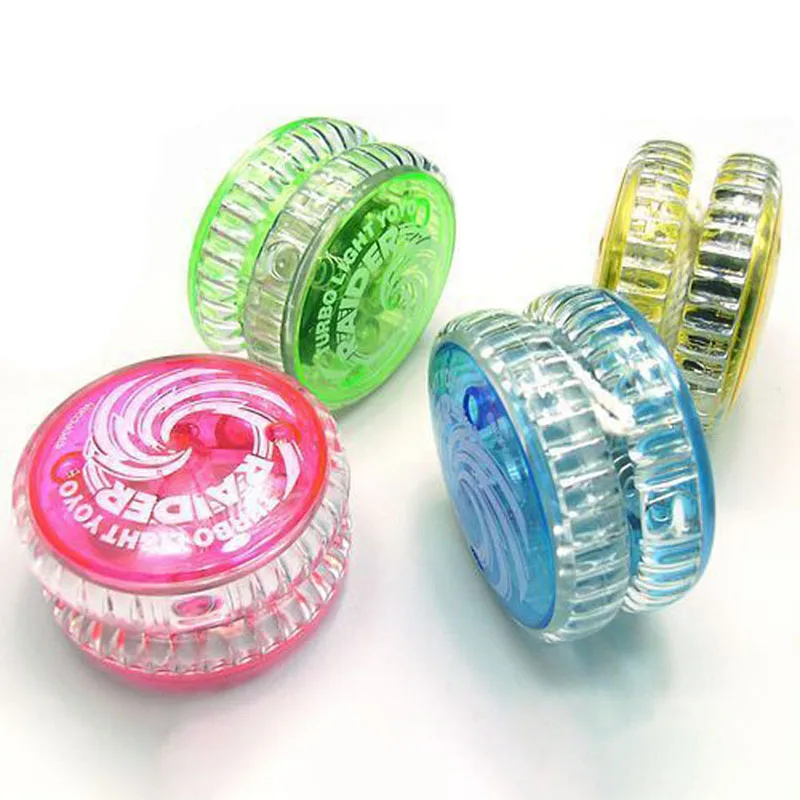 Новинка 1 шт. случайный цвет мигание шар YoYo механизм сцепления Классические