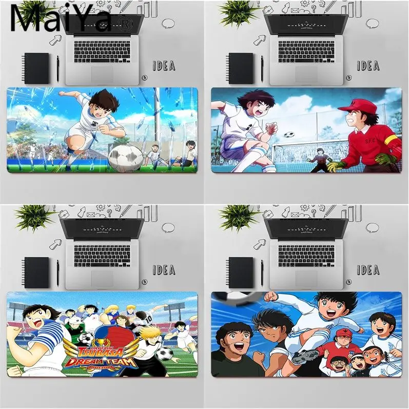 

Maiya Top Quality Captain Tsubasa Ozora Genzo laptop Gaming mouse pad Free Shipping Large Mouse Pad Keyboards Mat