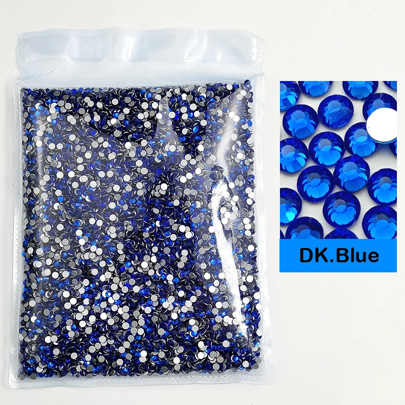 

100Gross Big Bulk Package SS16 SS20 Wholesale Flatback Crystal AB Non hotfix Rhinestones AB Strass for Nail Art Decorations