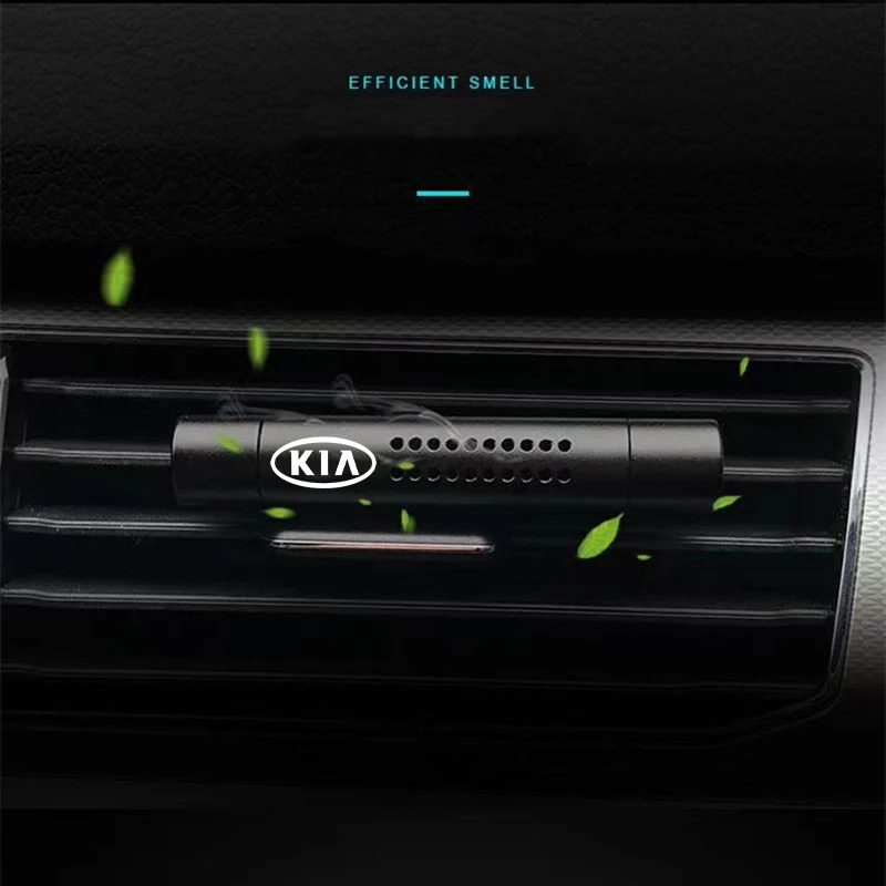 

Car Interior Air Freshener Vent Clip Outlet Air Condition Diffuser Solid Flavoring Perfume Fragrance Auto Smell For KIA