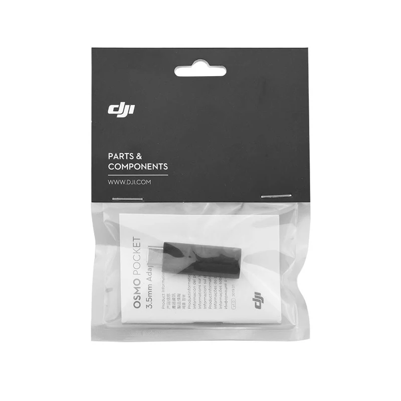 

3.5mm Adapter for DJI Osmo Pocket 3.5mm Lavalier Microphone Hands Free Clip Vlog Film Audio Mini Mic Adapter Accessorie