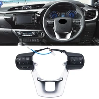 audio mode control switch multifunctional steering wheel 84250 0e120 for toyota hilux revo rocco fortuner 2015 2020