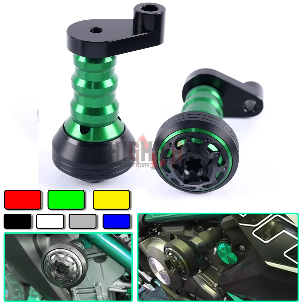 

Алюминиевая рама CNC для мотоцикла, ползунок, противоударные прокладки, защита от падения для Kawasaki Z1000SX Z 1000 SX 2013-2016