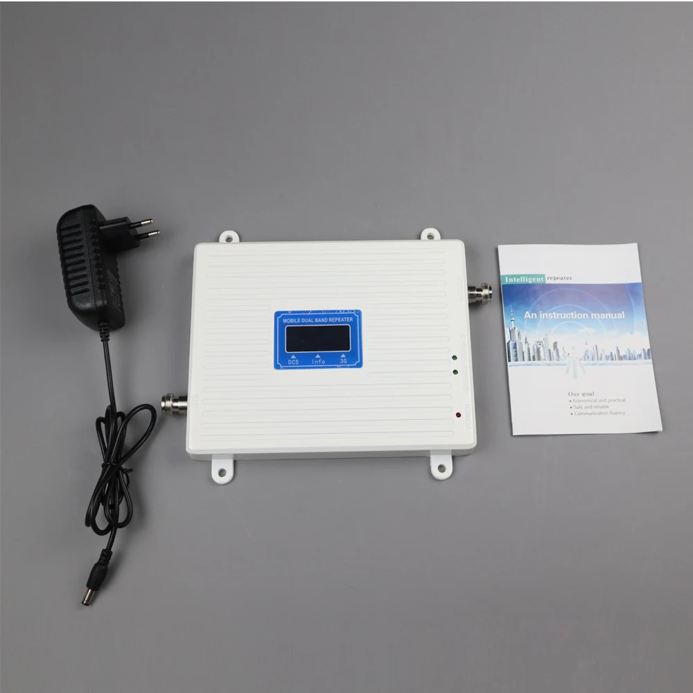 

GSM Mobile signal booster 2g 3g 4g repeater 1800 2100 LTE UMTS network data amplifier Smartphones cellular + antenna accessories