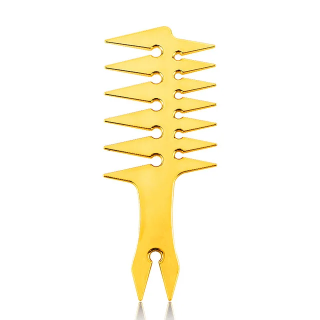 Мужская бритва парикмахерская расческа с широкими зубьями вилка большими